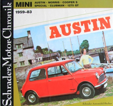 Schrader "Austin Mini Morris Cooper Clubman" Austin Mini History 1989 (4791)